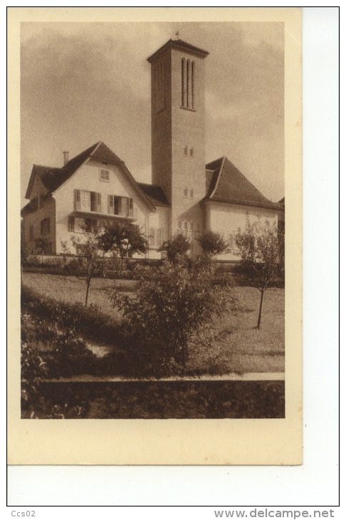 Protestantische Kirche Und Pfarrhaus Hochdorf - Hochdorf