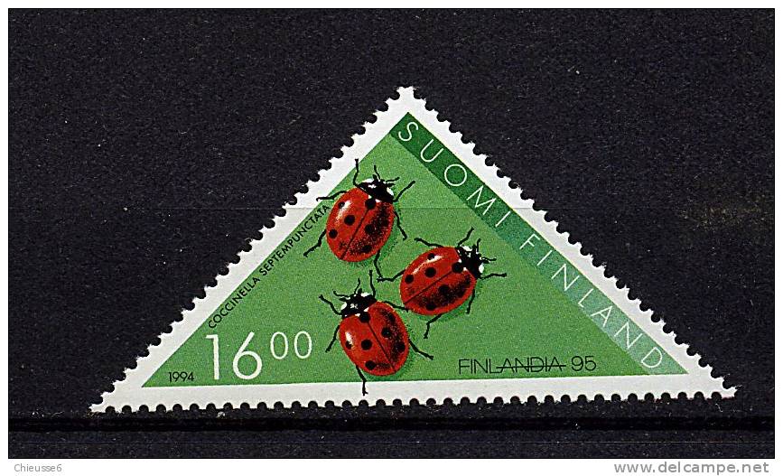 Finlande** N° 1221 - Coccinelle - Unused Stamps