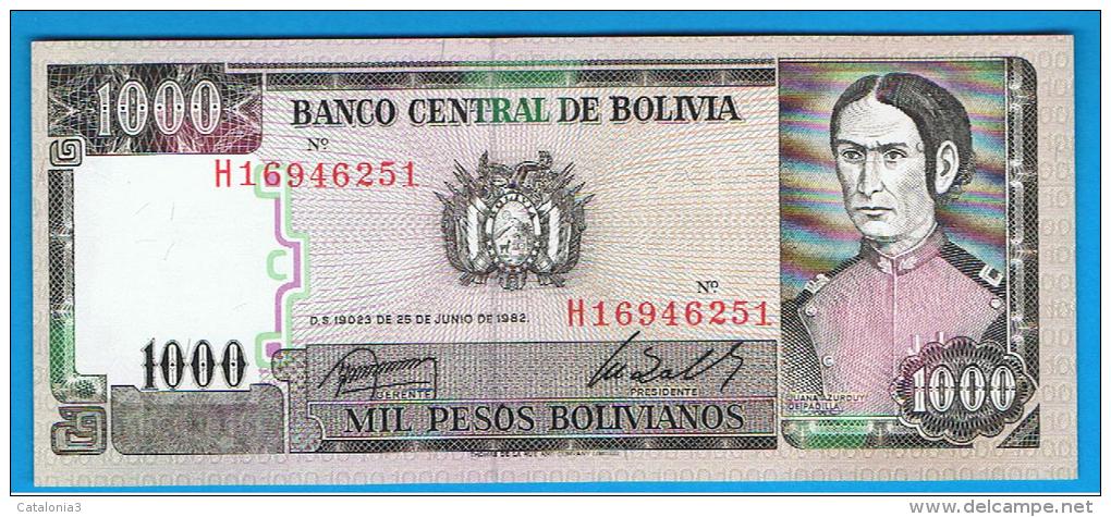 BOLIVIA - 1000 Pesos Bolivianos 1982 SC  P-167 - Bolivien