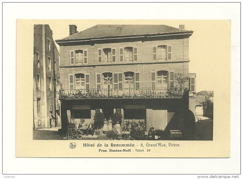 Virton : Hôtel De La Renommée. - Virton