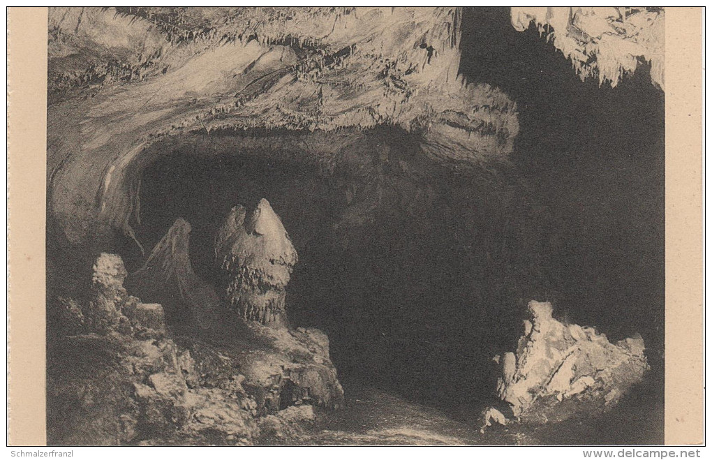 Künstlerkarte CPA - AK Grotte De Remouchamps Galerie Precipice Höhle Bei Aywaille Sprimont Esneux Lüttich Liege Belgien - Aywaille