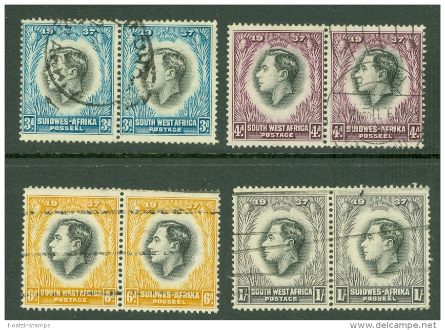 South West Africa: 1937   Coronation     Used - África Del Sudoeste (1923-1990)