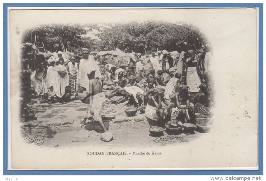 AFRIQUE --  SOUDAN -- Marché De Kayes - Soudan