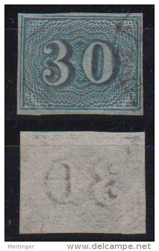 Brazil Mi# 20 Coloridos 30R Used - Used Stamps