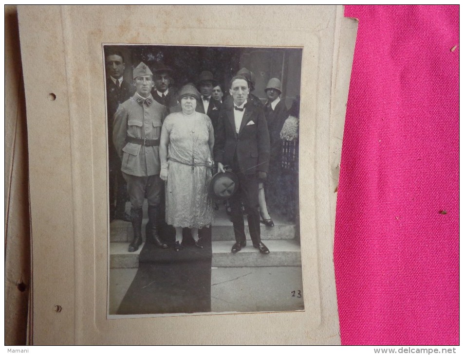 album de photos mariage photographe la parisienne r.lohy paris- --belle toilette-chapeau)epoque a identifier