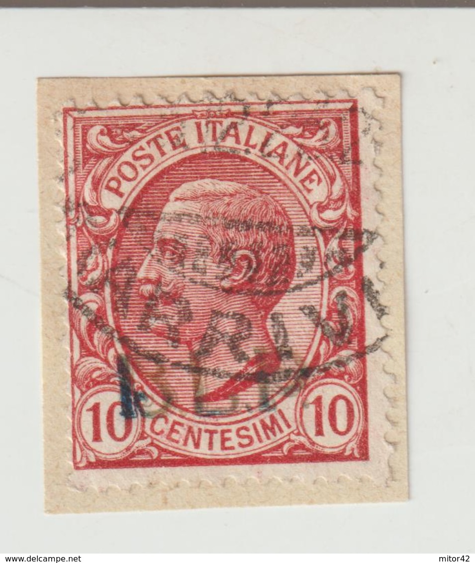 B.L.P.-10c.-2° Tipo Mm.13,80-usato-Catalogo Unificato E.100,00 - Stamps For Advertising Covers (BLP)