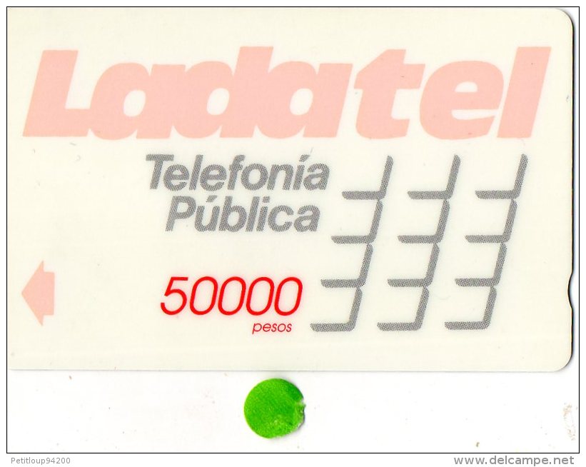 TELECARTE MAGNETIQUE  MEXIQUE  50000 Pesos  Ladatel - Messico