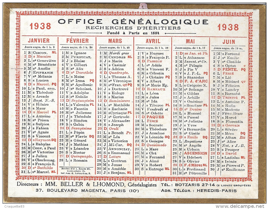 AUBARET & SAINT-CYR  LYON  1938  RECHERCHES D'HERITIERS- ARCHIVES GENEALOGIQUES 13X17CM - Autres & Non Classés