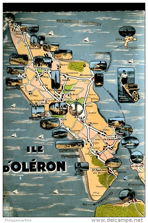 17 - Ile D'Oléron - Carte Geografiche