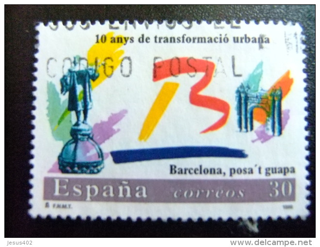 ESPAÑA 1996 SPAIN EDIFIL N&ordm; 3411 &ordm; USADO Yvert N&ordm; 2996 FU - Usados