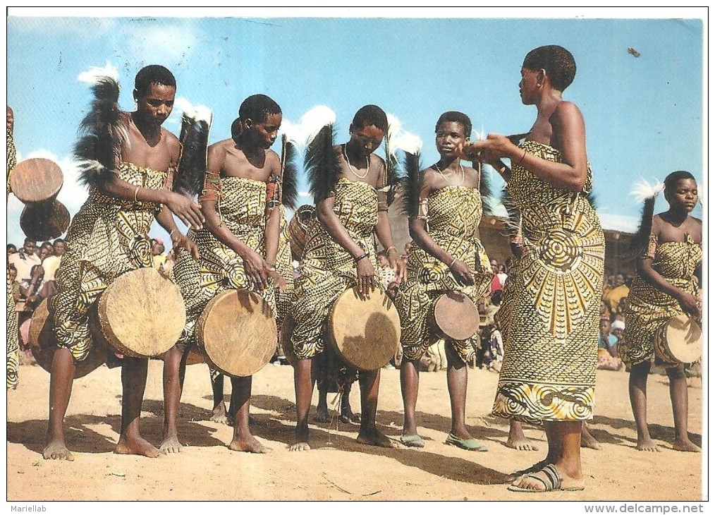 TANZANIA -HOMBOLO,WAGOGO WOMEN DANCING.-VIAGGIATA - 1982.E520 - Danze