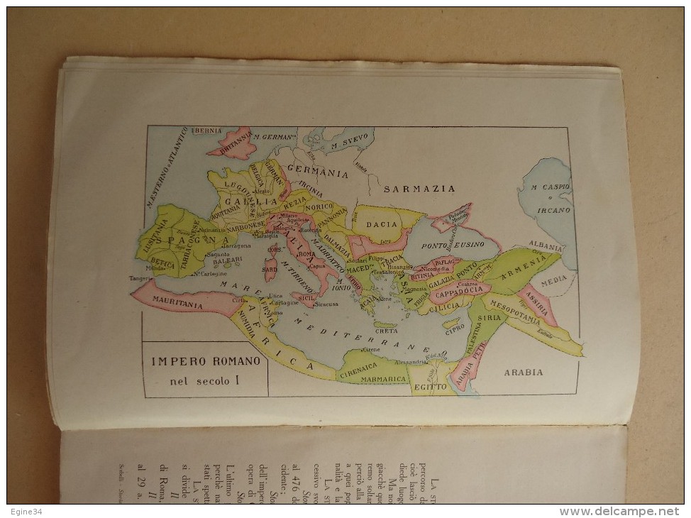 Lot 3 volumes - Albano SORBELLI - STORIA d'ITALIA Ad Uso delle Scuole Tecniche -1916- Editore Nicola Zanichelli Bologna