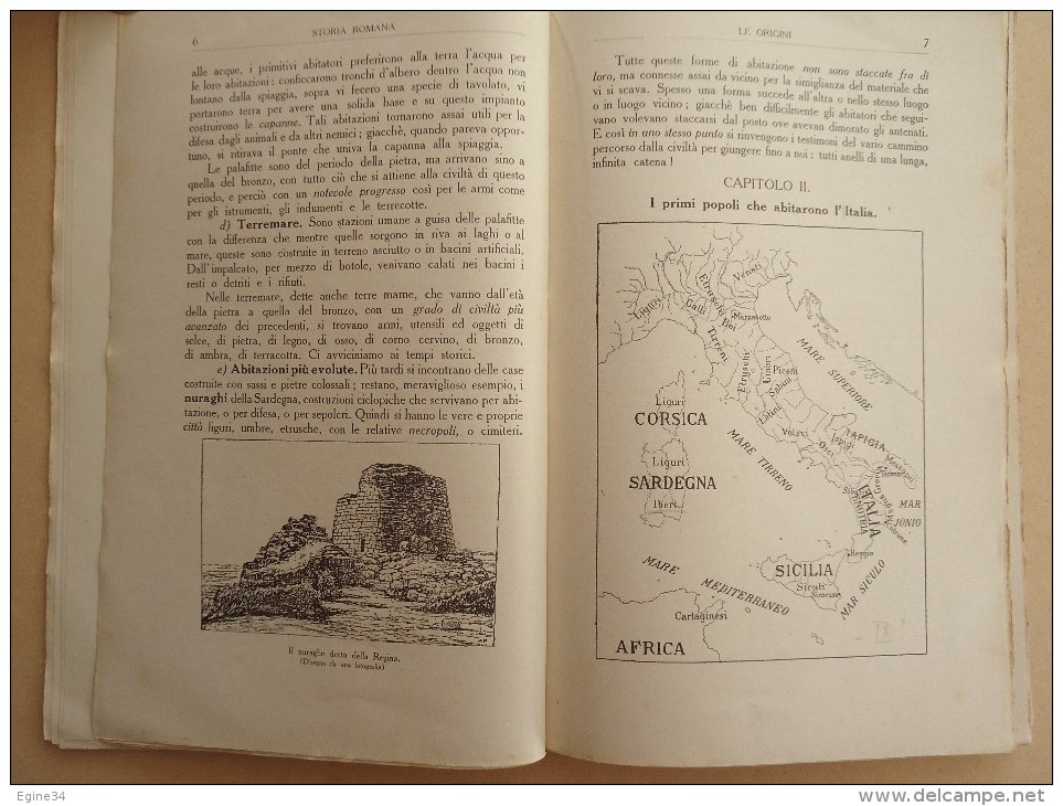 Lot 3 volumes - Albano SORBELLI - STORIA d'ITALIA Ad Uso delle Scuole Tecniche -1916- Editore Nicola Zanichelli Bologna