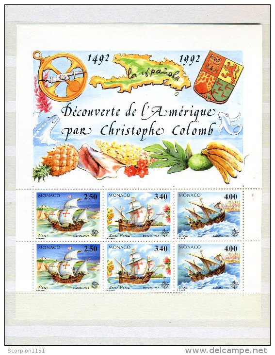 MONACO - Collection includes sets & min. Sheets from 1940-1995 **MNH** CV +820 euros.