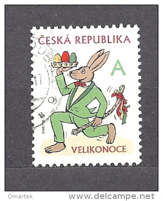 Czech Republic  Tschechische Republik  2015 Gest. Mi 840 Easter, Ostern. C.2 - Oblitérés