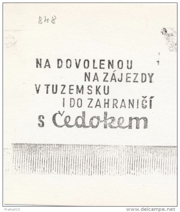 J2174 - Czechoslovakia (1945-79) Control Imprint Stamp Machine (R!): On Holiday; On Package Tours; At Home And Abroad .. - Essais & Réimpressions