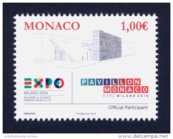 2015 MONACO "EXPO MILANO 2015" SINGOLO MNH - Unused Stamps