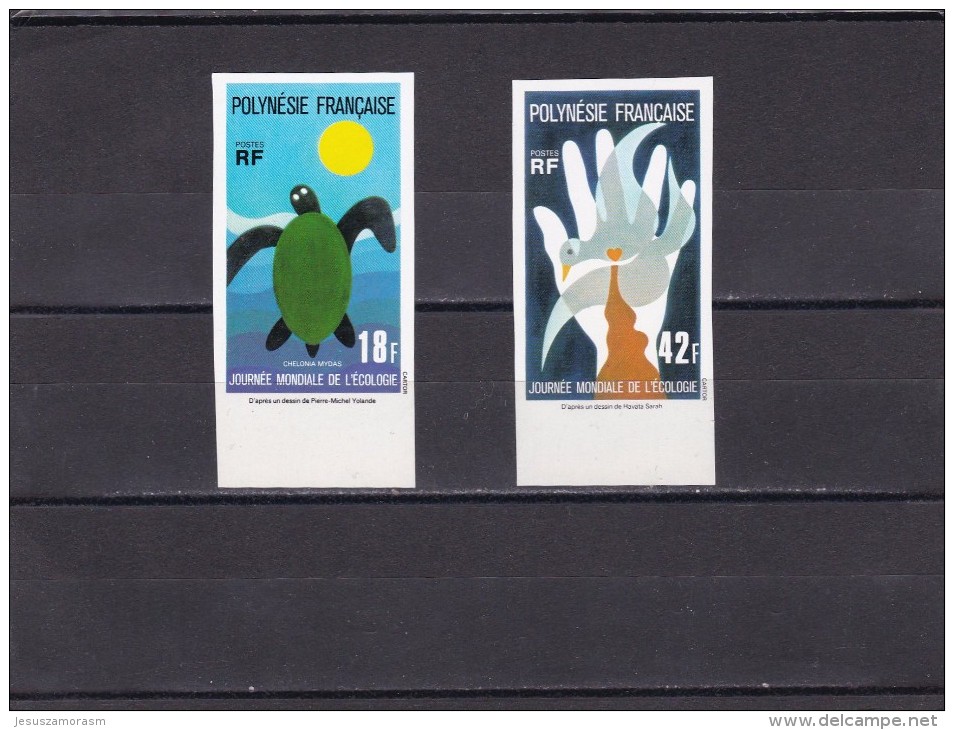 Polinesia Nº 108 Al 109 SIN DENTAR - Unused Stamps