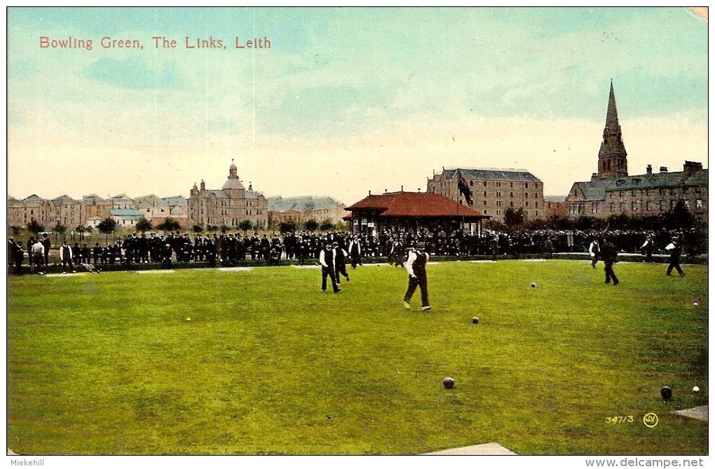 LEITH-EDINBURGH-BOWLING GREEN-jeux De Boules - Bowling