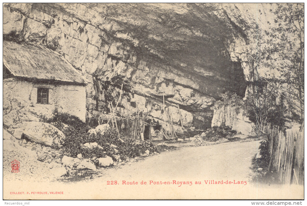 Route De Pont En Royans Au Villard De Lans - Villard-de-Lans