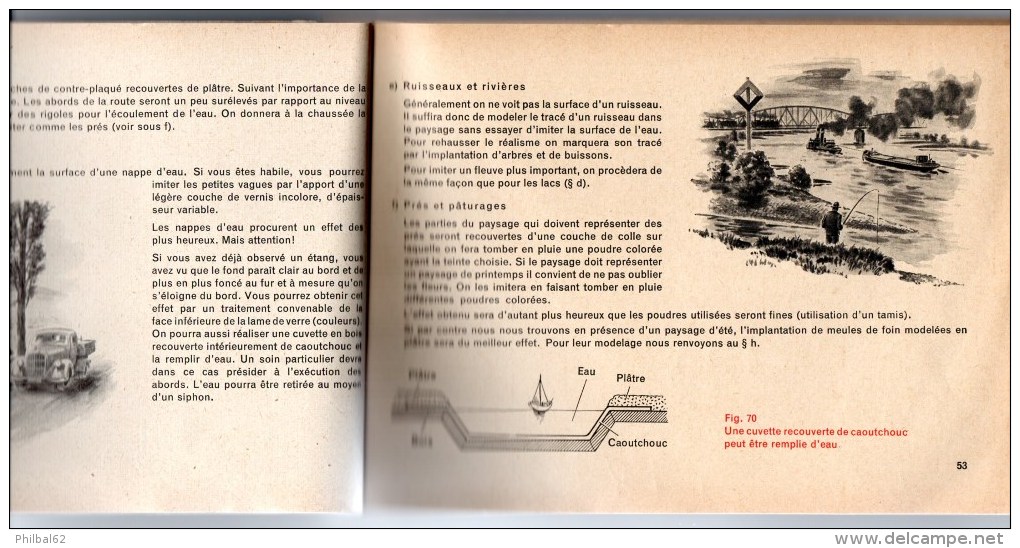 Les Chemins De Fer Märklin HO, Manuel De 167 Pages Pour La Réalisation De Réseaux : Paysages, Gares, Matériel Roulant. - French