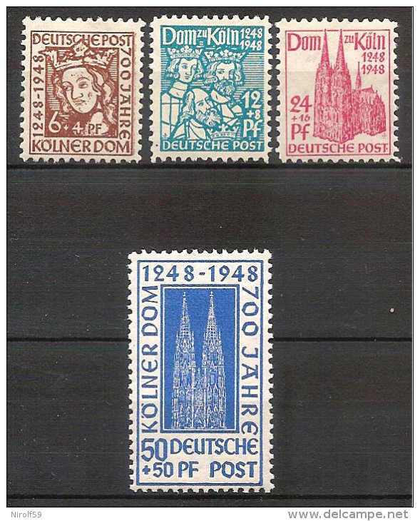 Germany1948  - 700 Years Koln Cathedral - Ungebraucht