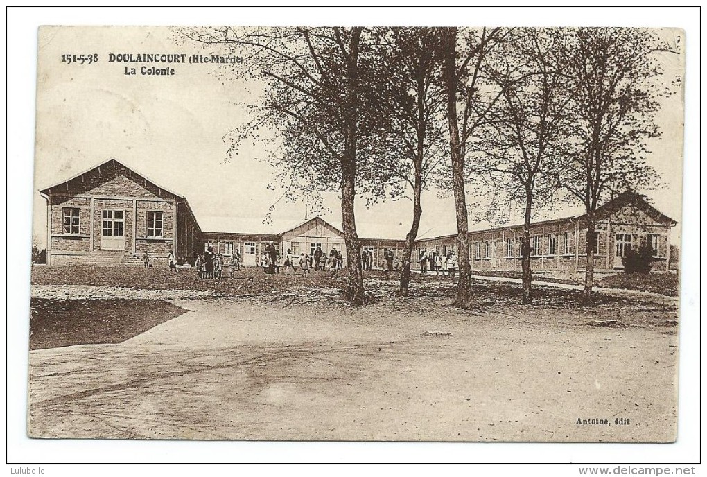 52 - DOULAINCOURT - (151-5-38) - La Colonie - CPA - Doulaincourt