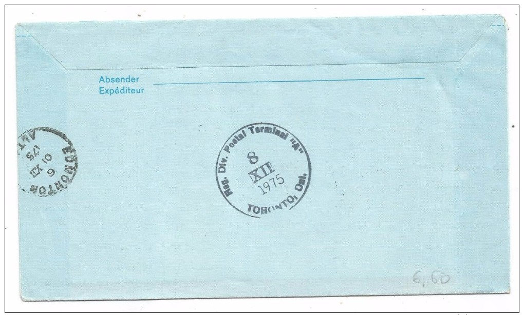 ENVELOPPE-ENTIER POSTAL - 40 ET 50 DEUTSCHE BUNDESPOST-9.11.1975 -EUROPAISCHES DENKMALSCHUTZJAHR 1975 - Briefe U. Dokumente