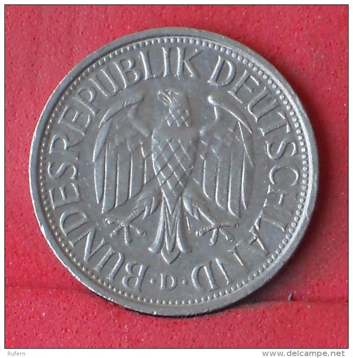 GERMANY FEDERAL REPUBLIK  1  MARK   1977 D   KM# 110  -    (Nº12019) - 1 Marco