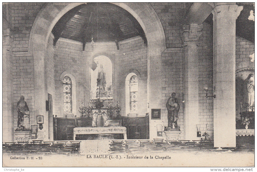 CPA La Baule, Intérieur De La Chapelle (pk19430) - La Baule-Escoublac