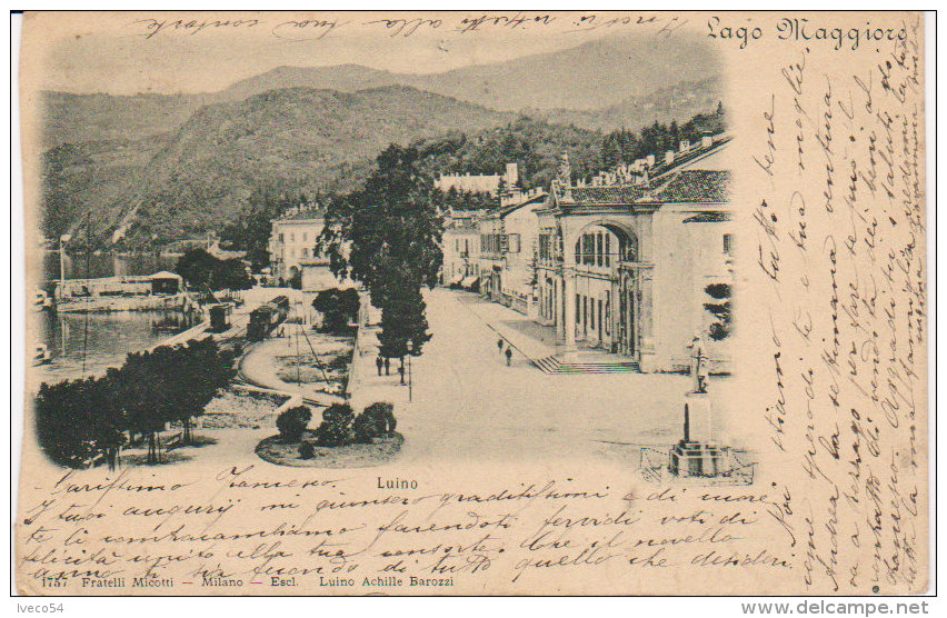 1900  Luino    Lago Maggiore - Luino