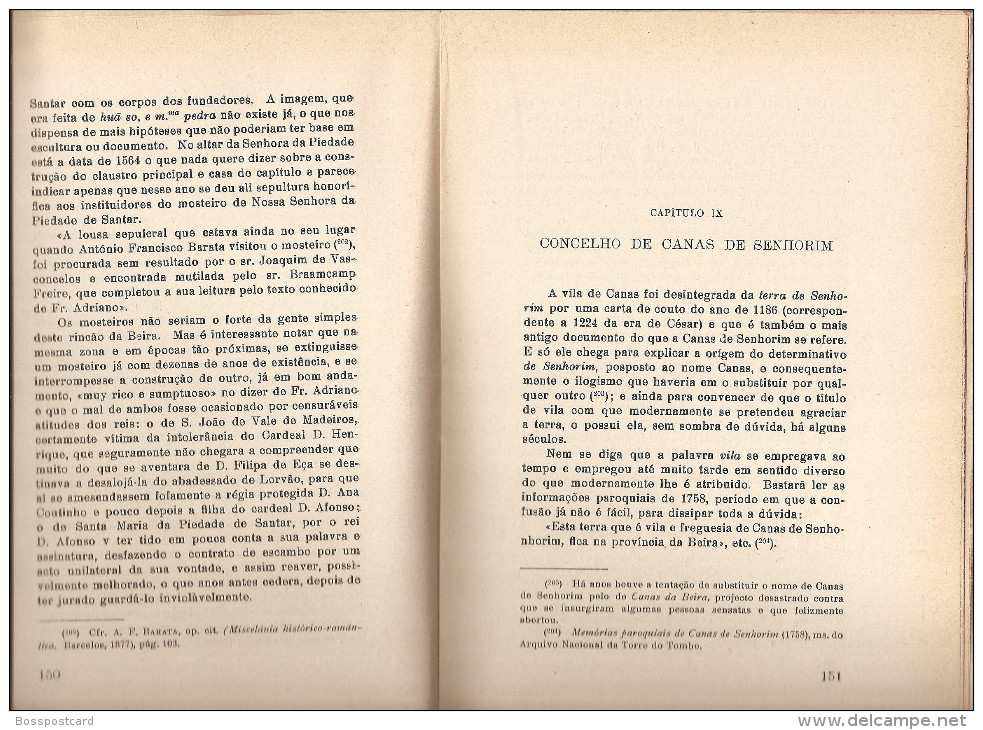 Nelas - Canas de Senhorim - Subsídios para a História da Beira - José Pinto Loureiro - Viseu