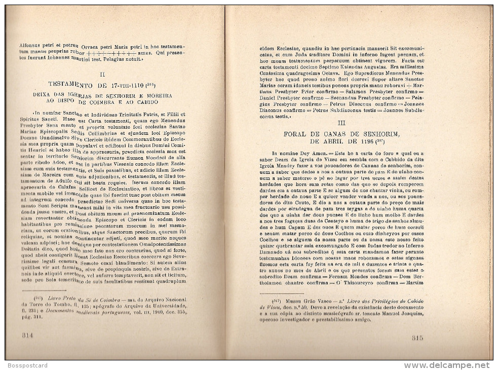 Nelas - Canas de Senhorim - Subsídios para a História da Beira - José Pinto Loureiro - Viseu