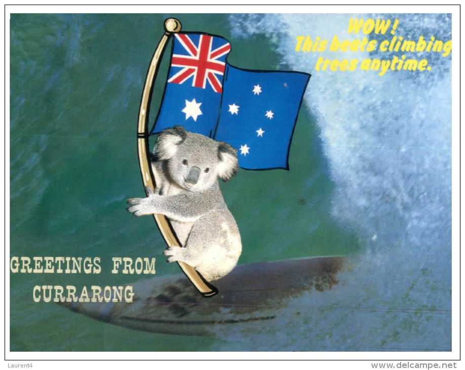 (560) Australia - Koala Surfing (humour) - Outback