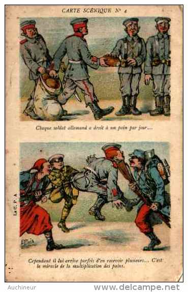 Militaria Illustré 333 - E Pleix, Chaque Soldat Allemand A Droit à Un Pain Par Jour - Patriotiques