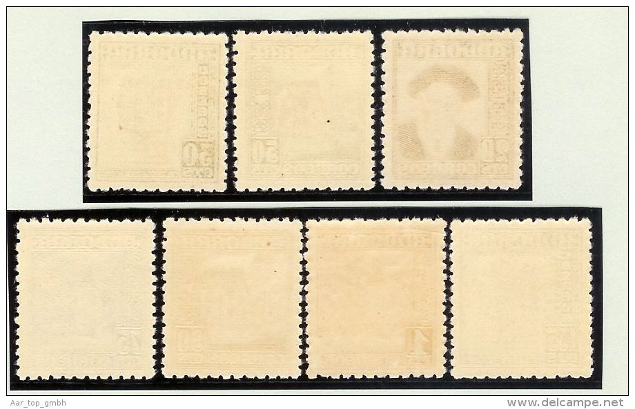 Andorra Span. 1948 Satz Mi#44-50 ** Postfrisch - Neufs