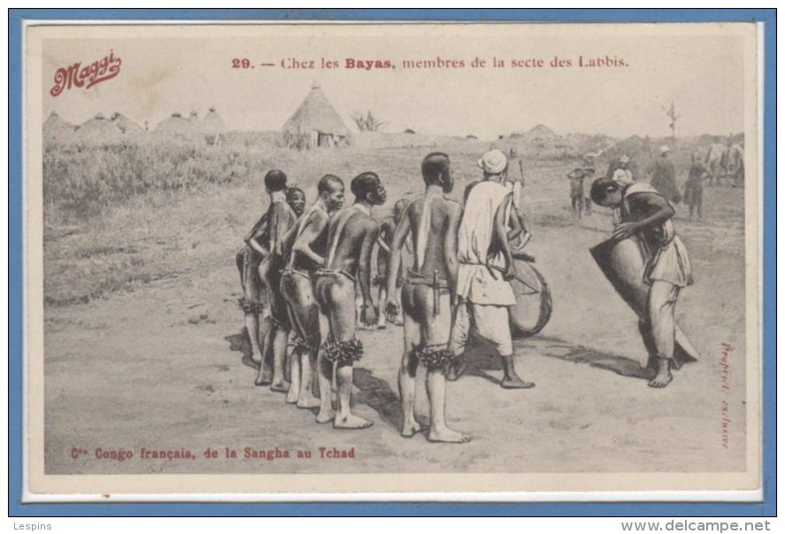 AFRIQUE - TCHAD - C. Congo Français De La Sangha --  Chez Les Bayas... - Tchad