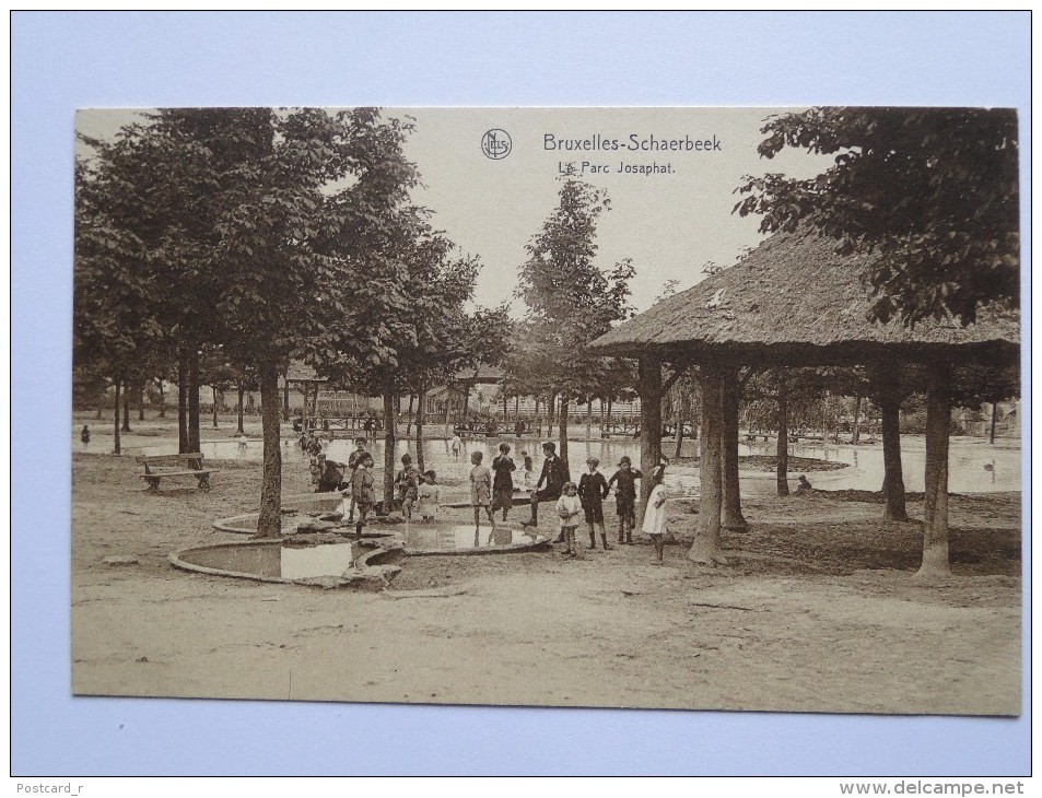 Belgium Bruxelles Schaerbeek La Parc Josaphat - Parks, Gärten