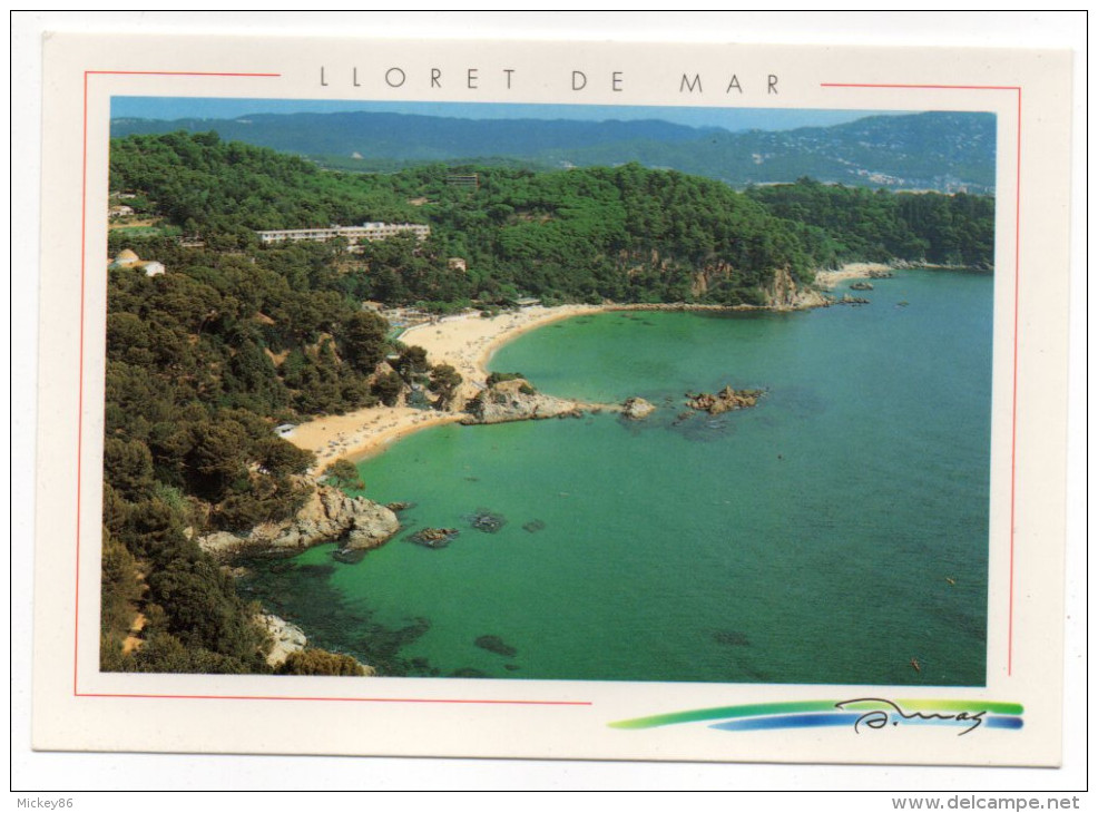 Espagne--LLORET DE MAR--Vista Aérea  Cpm N°49 éd  Mas  Collec Homenatge - Gerona