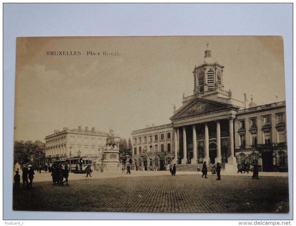 Belgium Bruxelles Place Royale A1 - Plazas