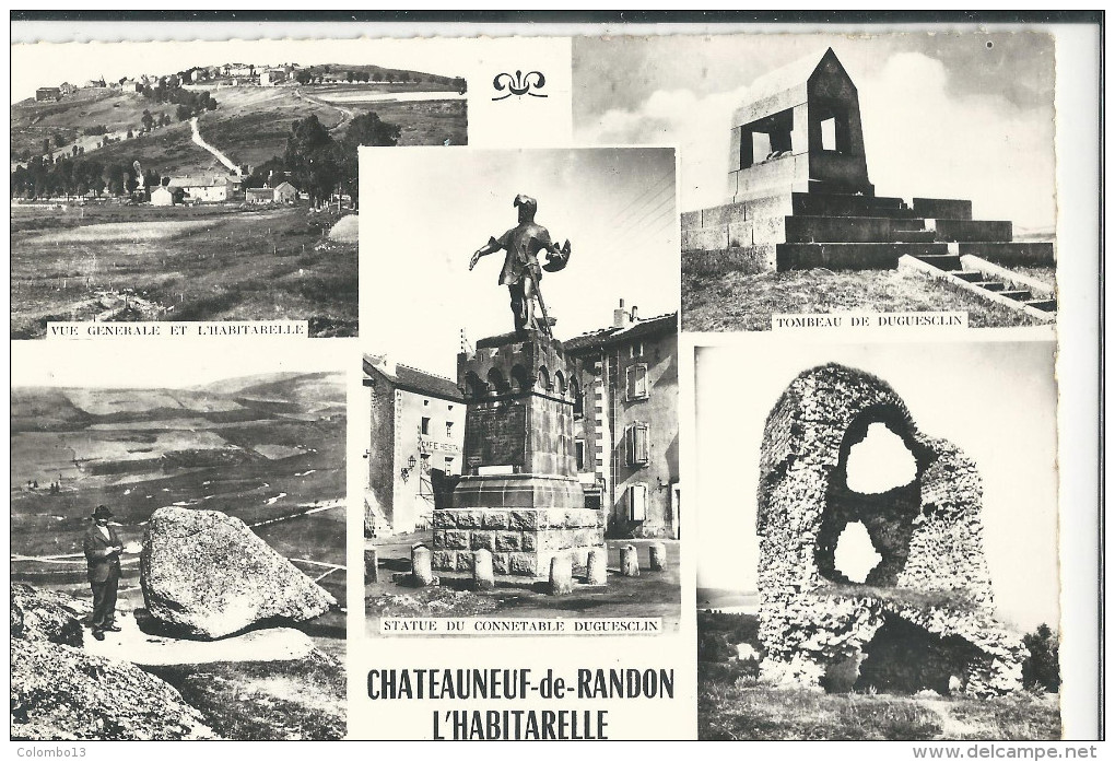 48  CHATEAUNEUF DE RANDON CPSM L'HABITARELLE - Chateauneuf De Randon