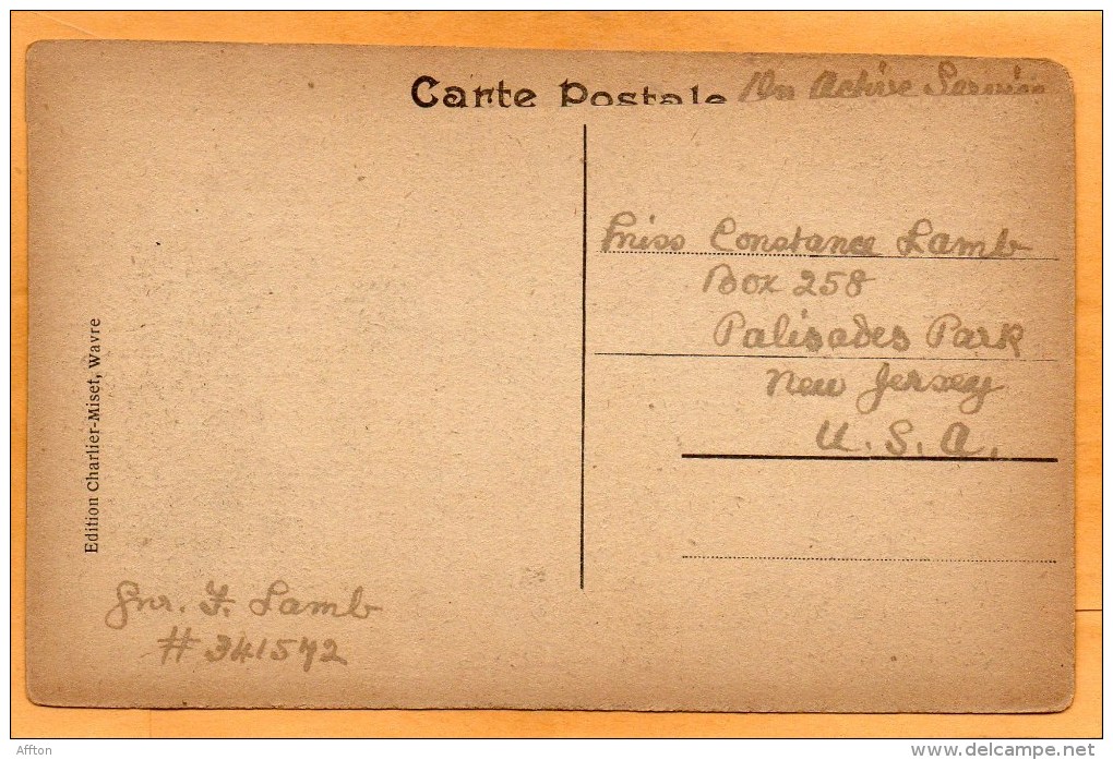 Basse Wavre 1910 Postcard - Waver