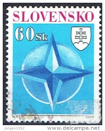 SLOVAKIA  # STAMPS FROM YEAR 2004  STANLEY GIBBONS   440 - Oblitérés