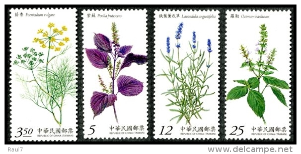 TAIWAN 2014 - Flore, Fleurs Et Plantes De Taiwan - 4 Val  Neuf // Mnh - Neufs