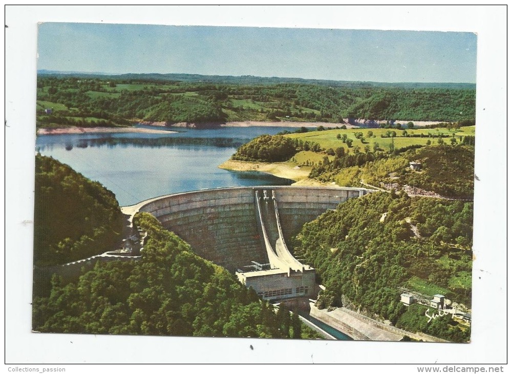 Cp , 19 , BORT LES ORGUES , Le Barrage Sur La Dordogne , écrite 1974 , Ed : Sully - Autres & Non Classés