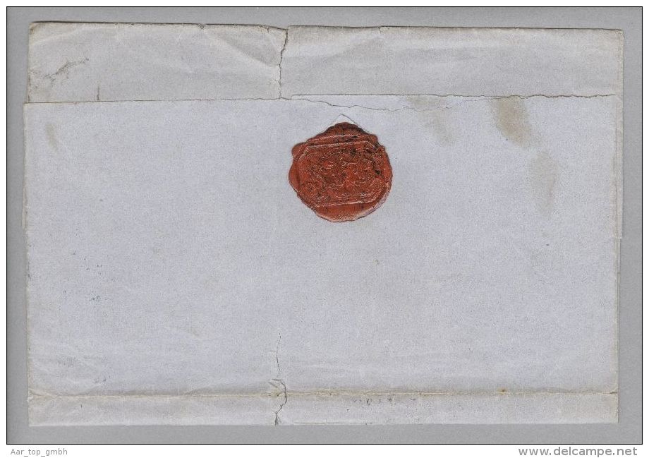 Dänemark 1857-03-25 Glückstadt Brief Mit Mi#4 3-Ringstempel #116 Nach Kiel - Lettres & Documents