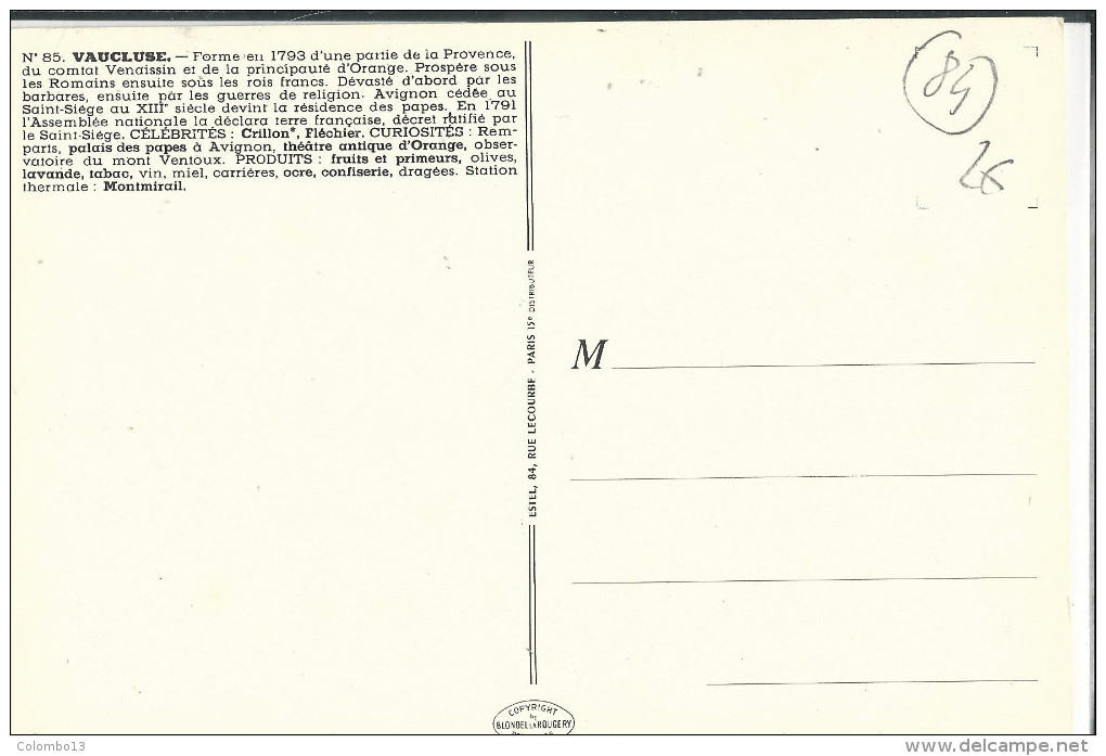 84 CARTE DU DEPARTEMENT MULTIVUES - Autres & Non Classés