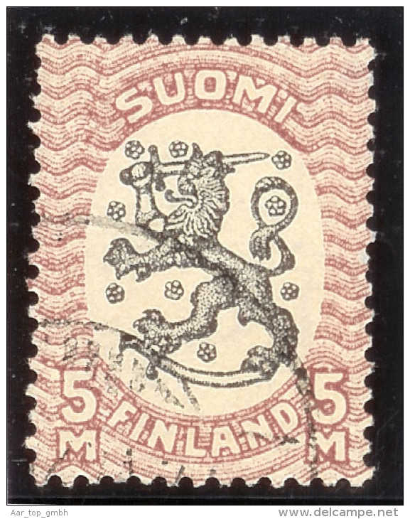 Finnland 1925 Mi# 123Ay Gest. Zähnung 14 1/4 / 14 - Oblitérés