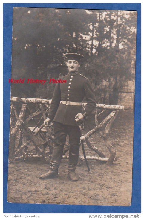 CPA Photo - JUETERBOG / JÜTERBOG - Altes Lager - Portrait Militaire Allemand - 1914 Ww1 Poilu - Photographie Gutenberg - Jueterbog