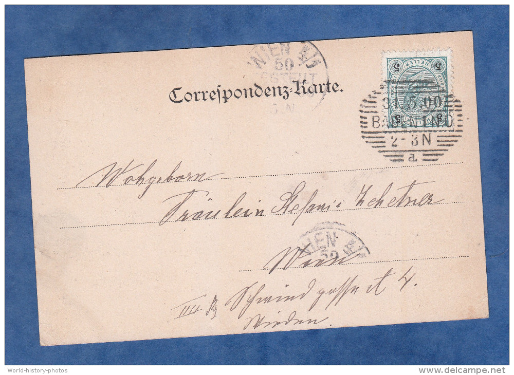 CPA De 1900 - BADEN Bei WIEN - Meierei Im Schloss Doblhoff - RARE - Baden Bei Wien